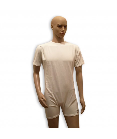 Body shorty en pul manches longues - ouverture fermeture éclaire