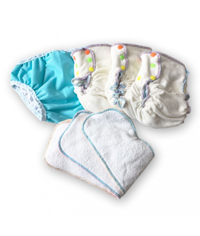 Acheter Bébé coton pantalons d'entraînement culottes bébé couches  réutilisables couches en tissu couches lavables nourrissons sous-vêtement  enfant couche à langer