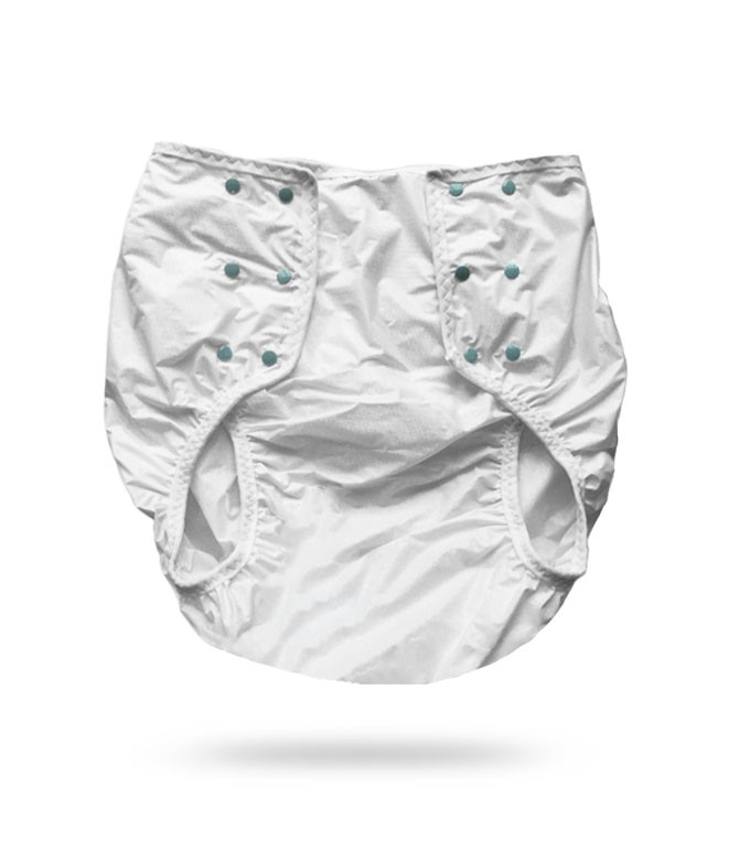 Top PVC incontinence couche pantalon en caoutchouc adulte bébé rose